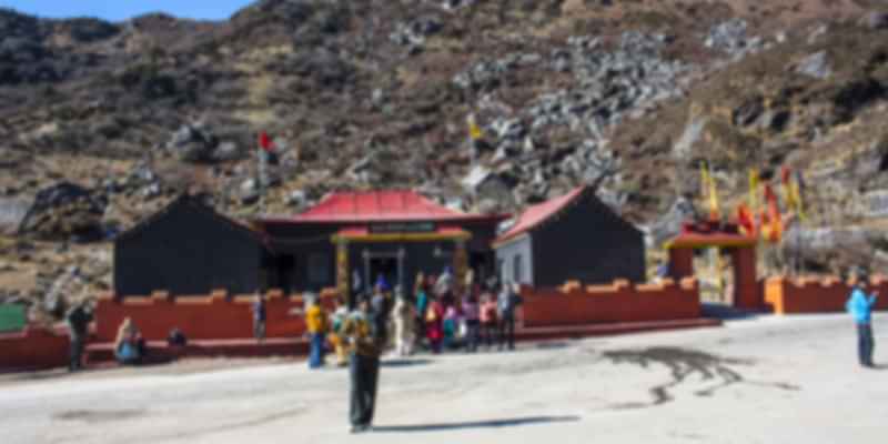 View of Baba Mandir