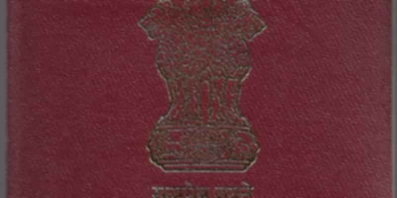 A picture of Diplomatic Indian passport
