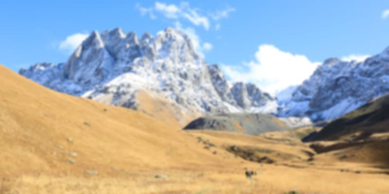 Juta, Chaukhi Camping Adventure in Georgia