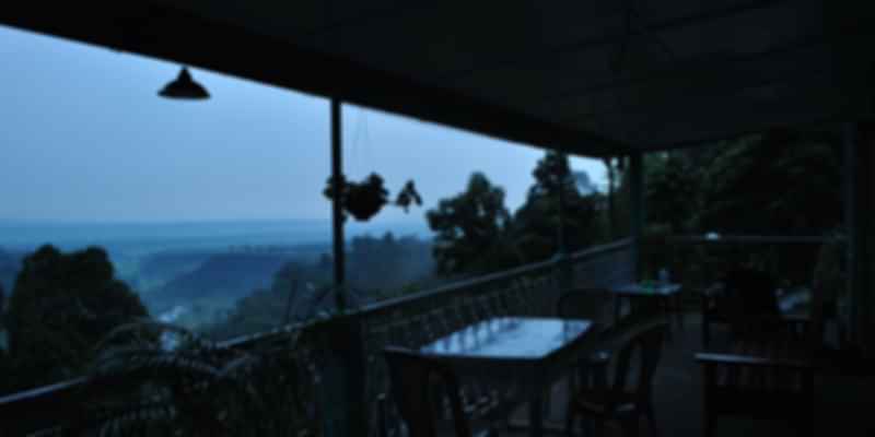 Samsing village View from a tea estate bungalow