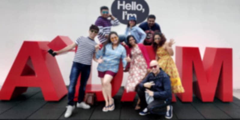 A group of friends at Amsterdam