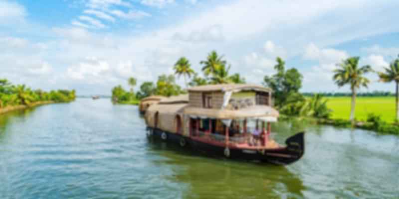 A picture of a boat in Alleppey
