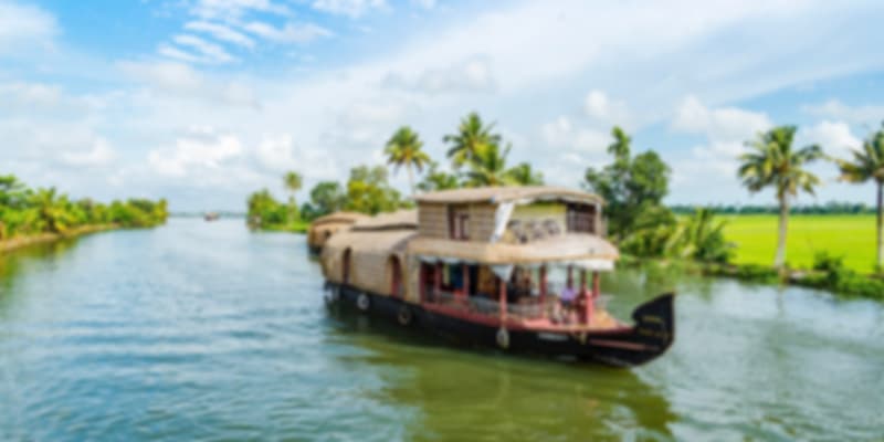A picture of a boat in Alleppey