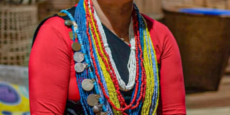 A Nyishi woman in Arunachal Pradesh