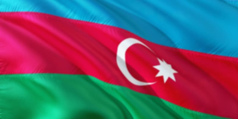 Azerbaijan Flag