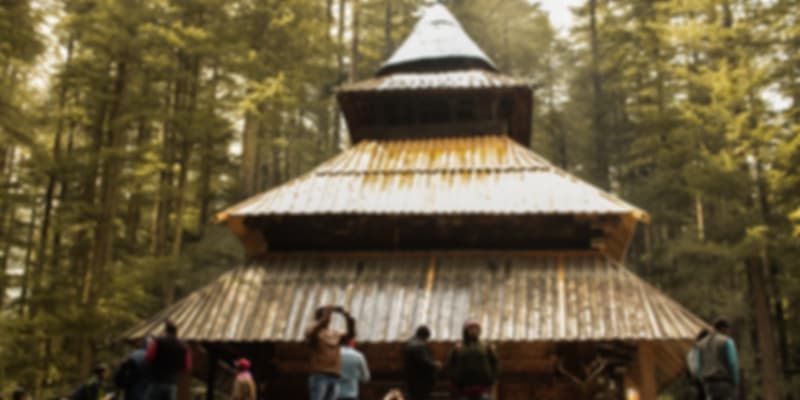a temple in Manali
