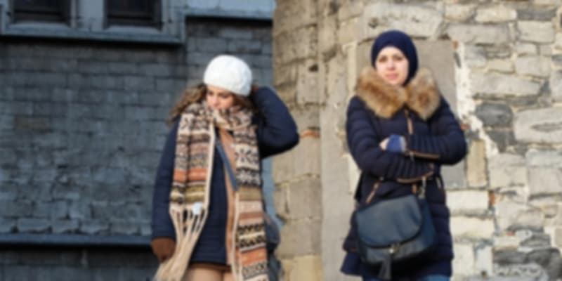 Tourists in Azerbaijan