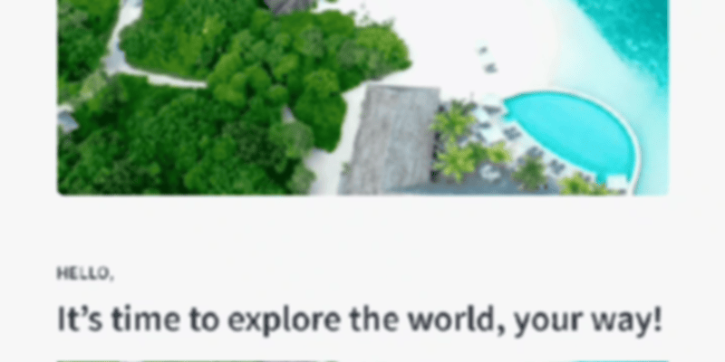 Plan a holiday using PYT app