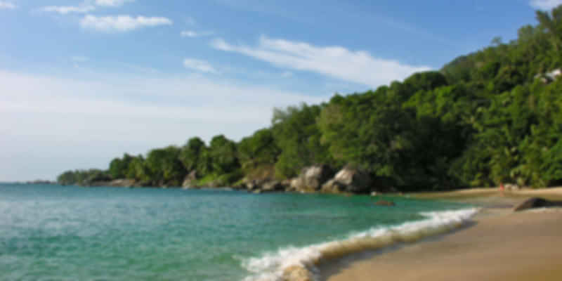 Beau vallon city in Seychelles