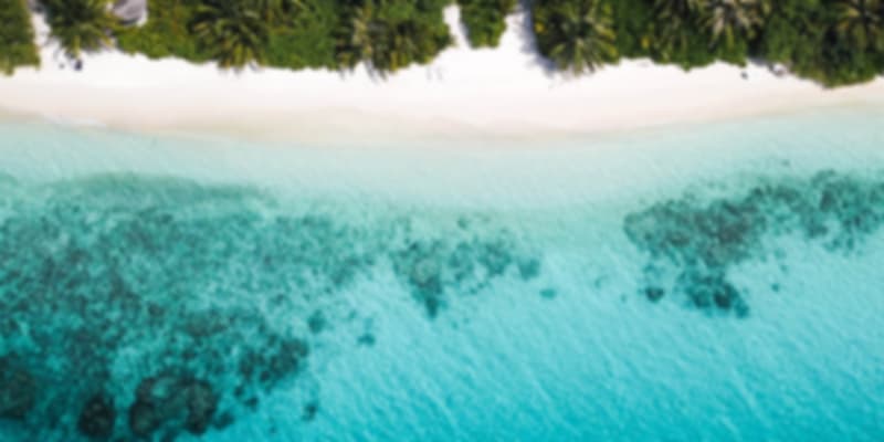 Dhigurah Beach, Maldives.