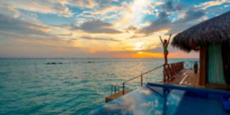 Bikini Beach, Dhangethi, Maldives