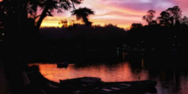 Sunset at Kodaikanal Lake
