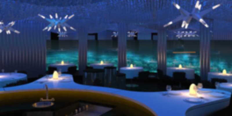 SUBSIX SEAFOOD RESTAURANT IN THE MALDIVES