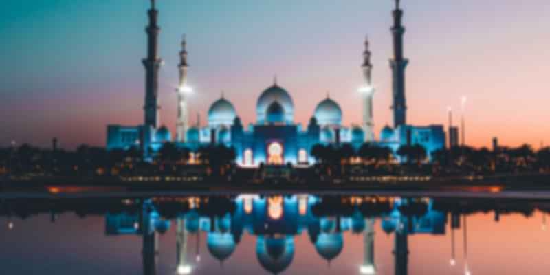 A mosque in Abu Dhabi