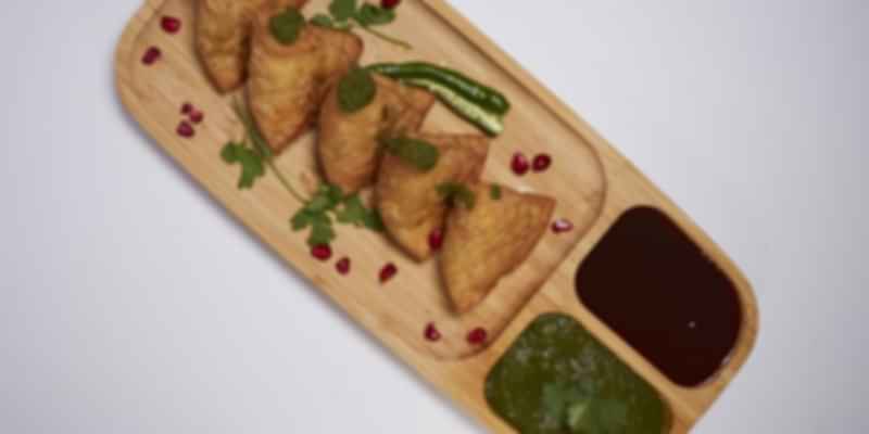 in Amsterdam, samosa