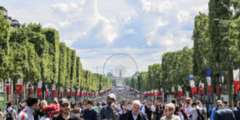 Champs Elysees Bastille Day