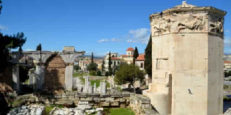Roman Agora and Tower of Wind, Best historical sites to visit in Athens Greece