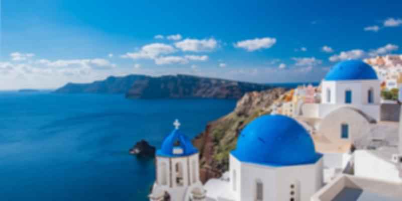 Cyclades islands in Greece