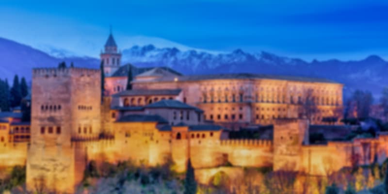 The Alhambra in Granada, UNESCO World Heritage Sites