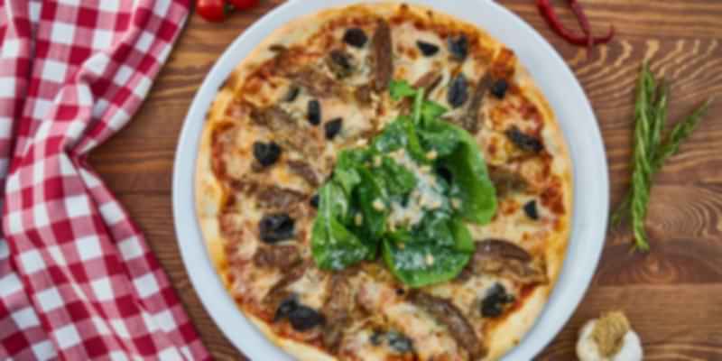 pizza, restaurants in Rhodes, Greece