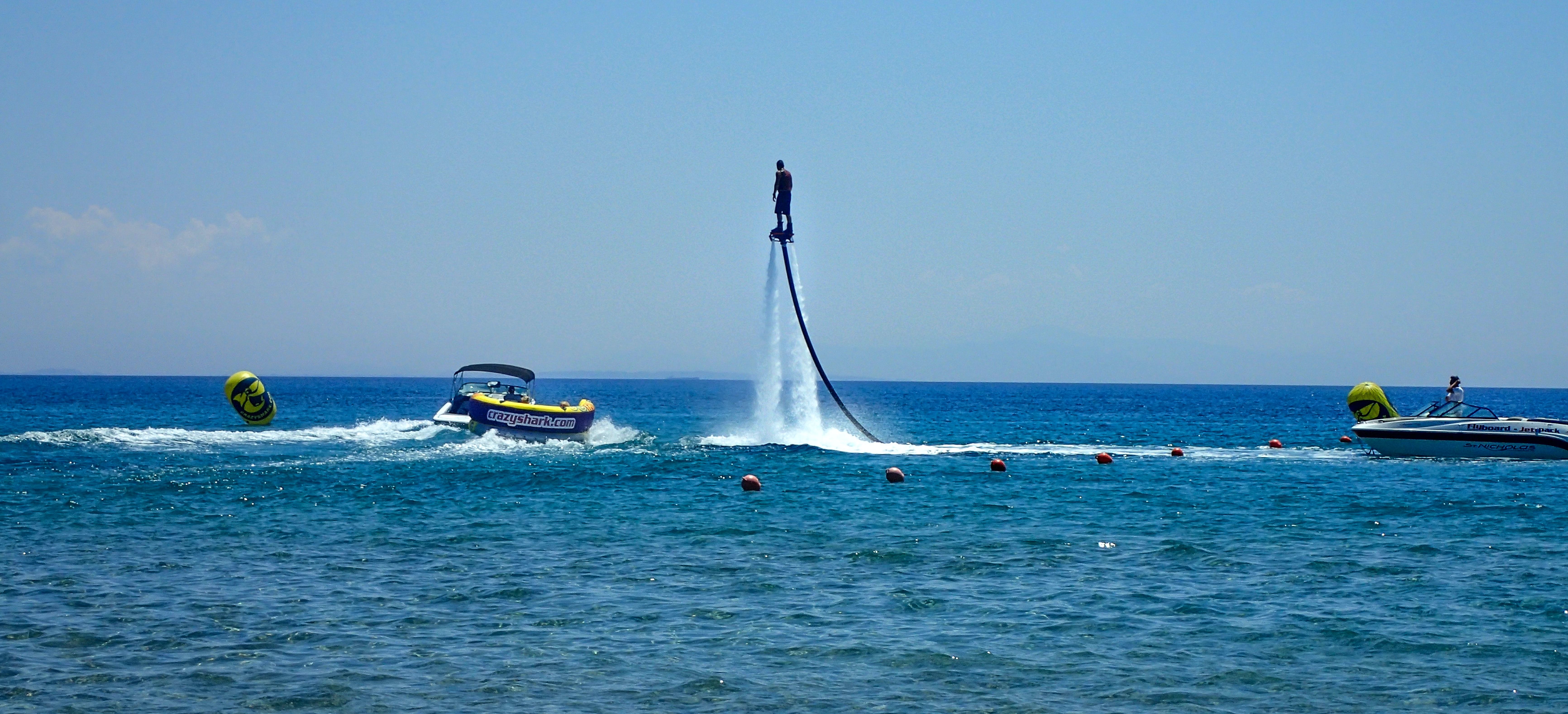 St. Nicholas Beach, Vasilikos, Greece, Adrenaline-pumping Fun