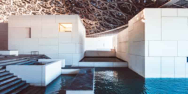 Louvre Museum, Dubai Abu Dhabi tour itinerary