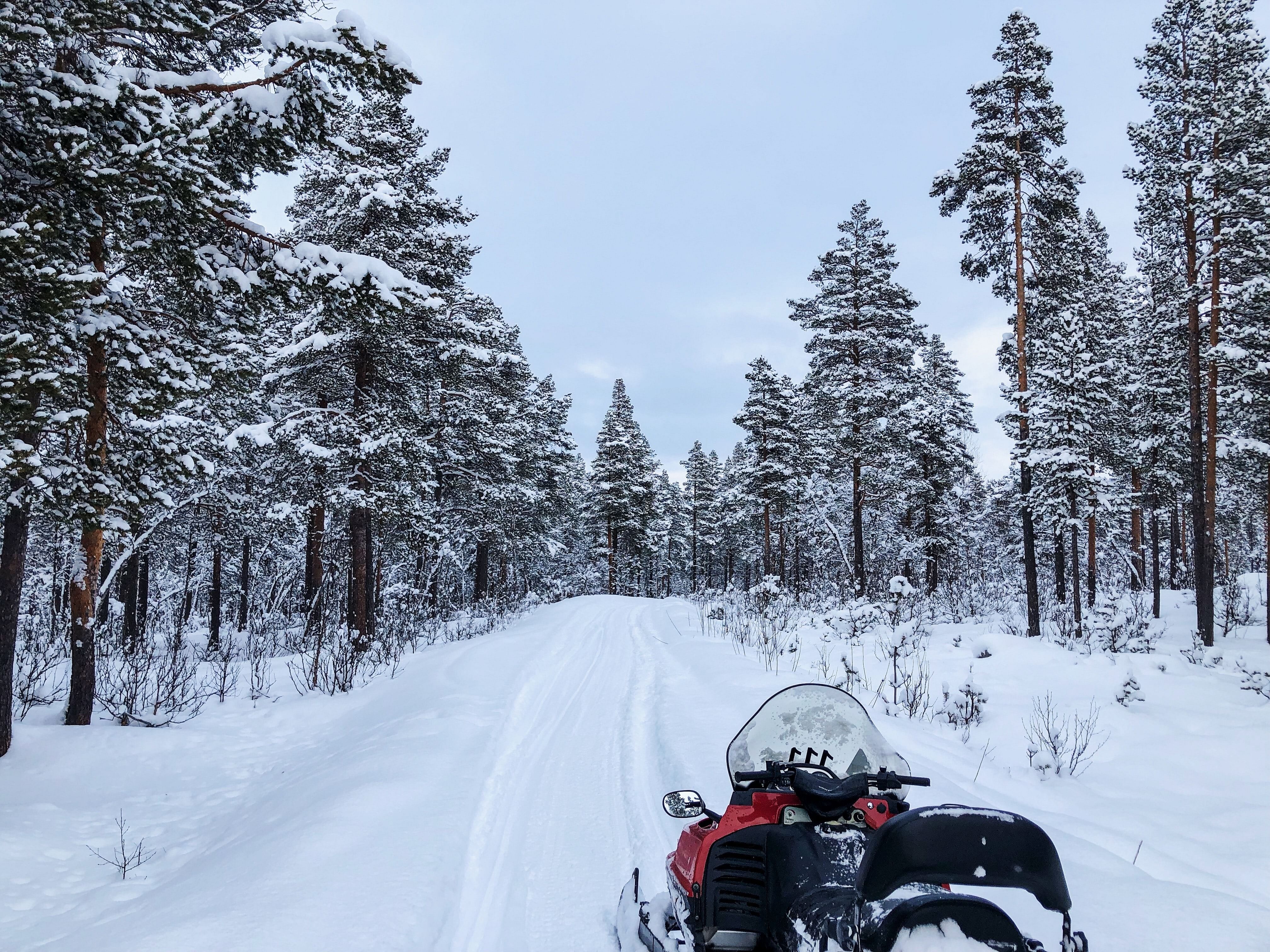 Snowmobiling