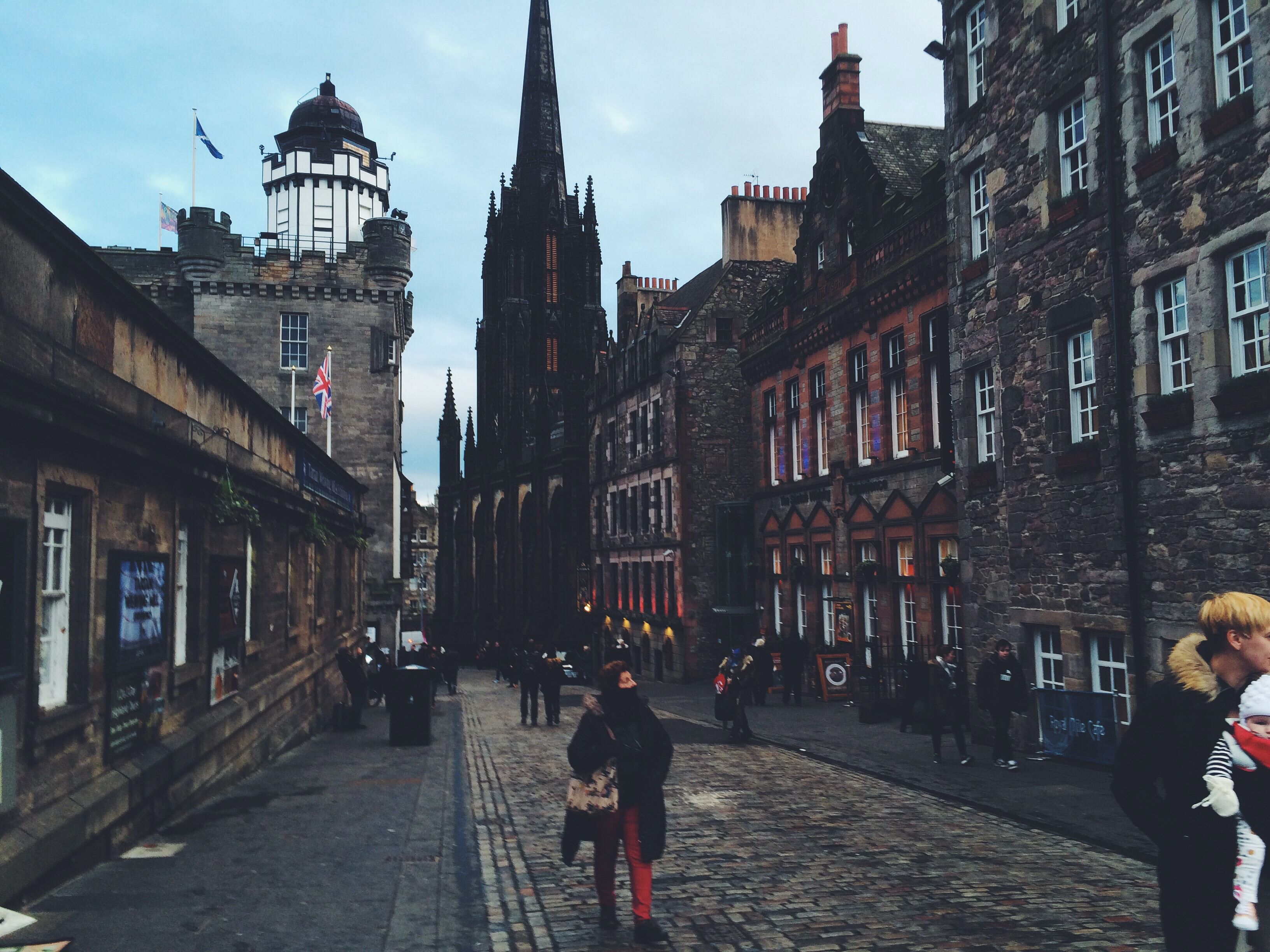 Royal Mile and Grassmarket