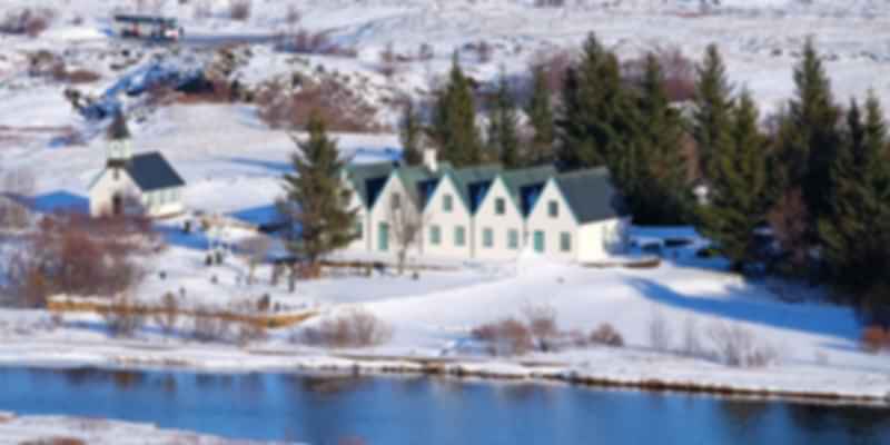 Thingvellir National Park - Places to visit in Iceland in February
