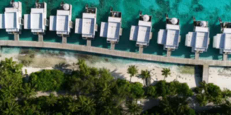 Dhigali water villa Maldives