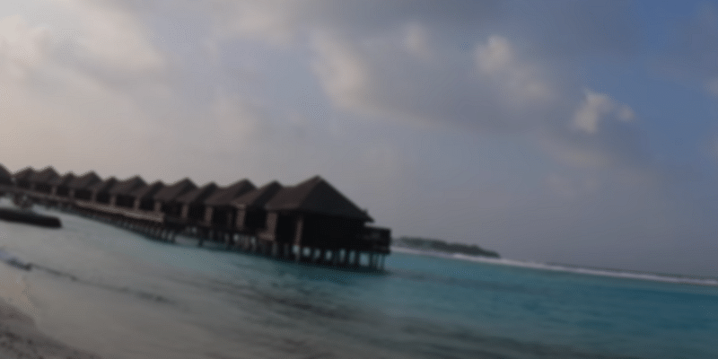 Sheraton water villa Maldives