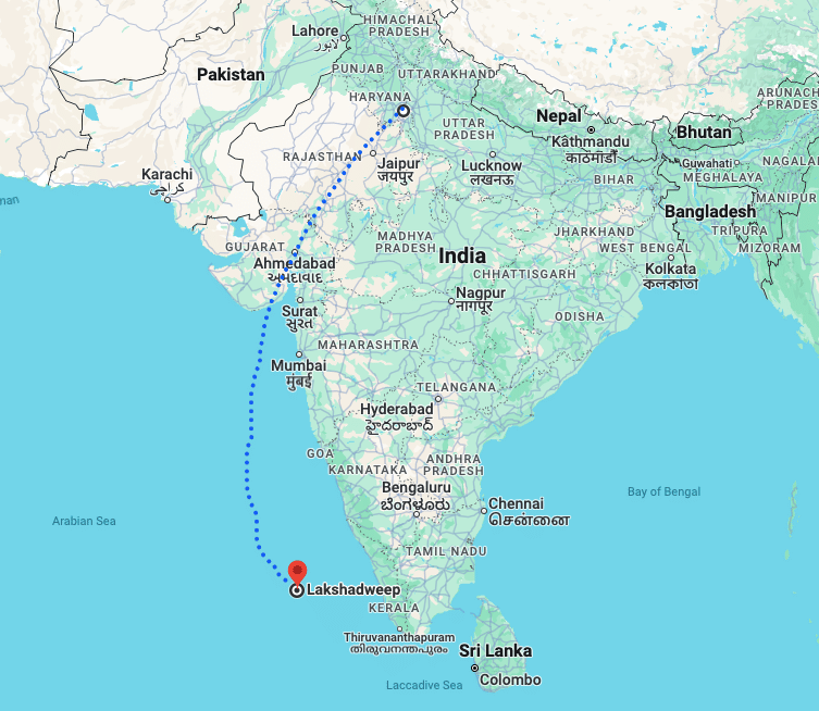 How to Reach Lakshadweep From Delhi: Fly south and dive deep!