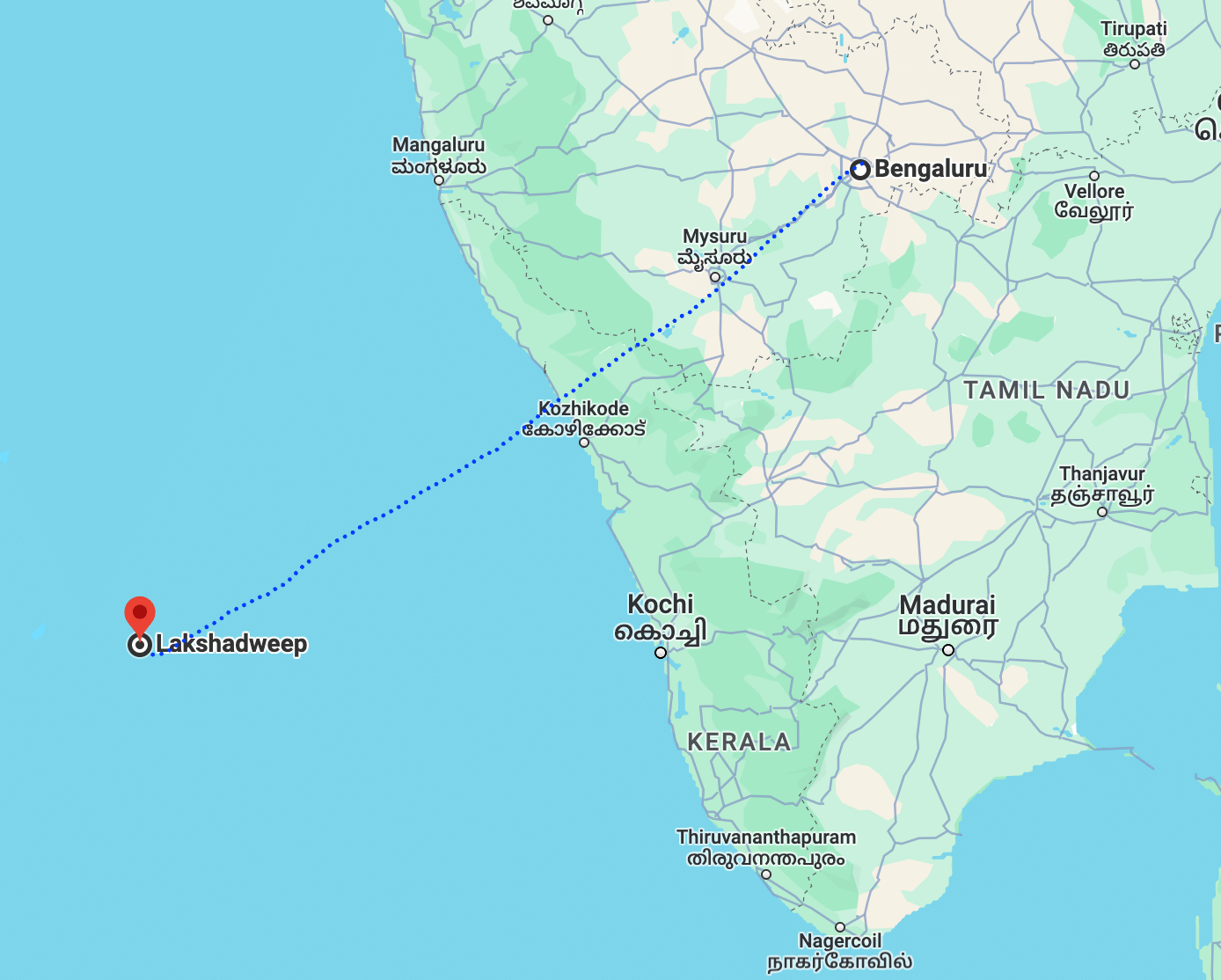 How to reach Lakshadweep from Bangalore? A comprehensive travel guide