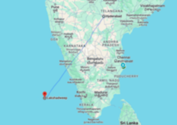 How to reach Lakshadweep from Hyderabad? A short trip across the sea