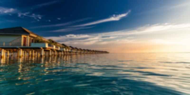 Affordable water villas in Maldives