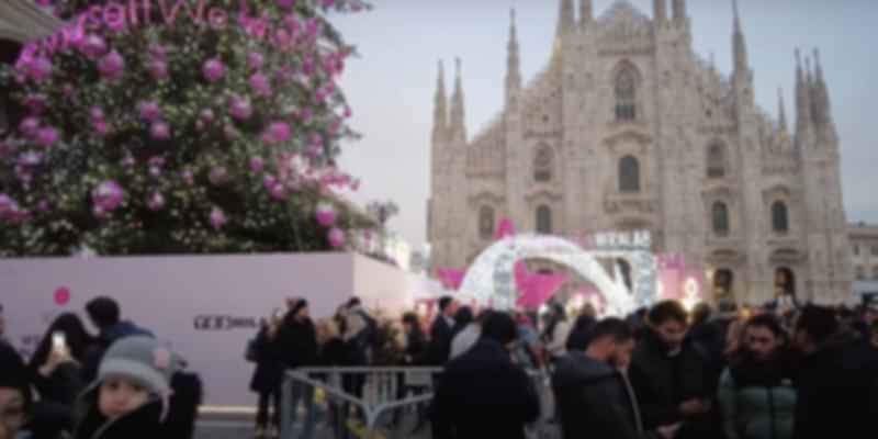 Christmas celebrations in Milan