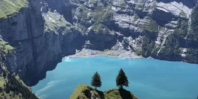 Oeschinensee, Lakes in Switzerland