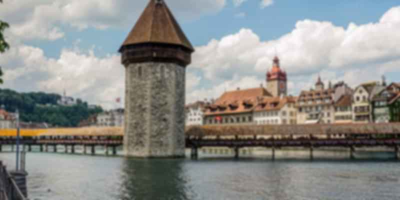 Chapel Bridge in Lucerne, Places to Visit In Switzerland in March