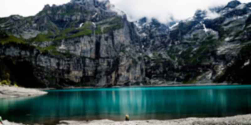 lake Oeschinensee Switzerland