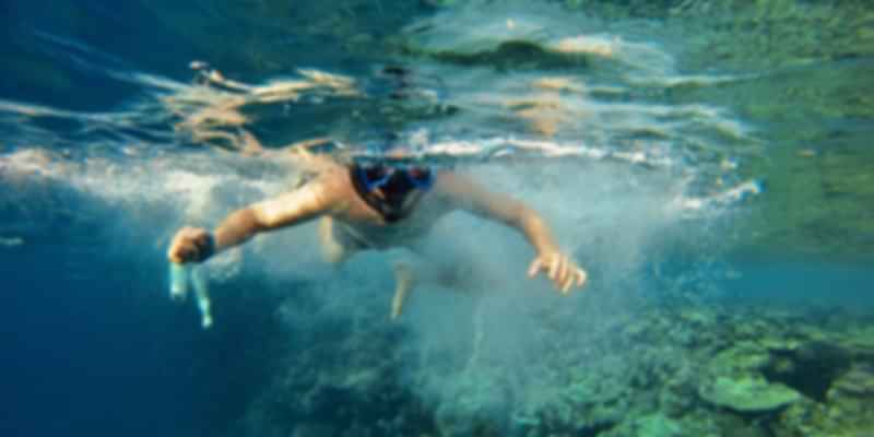 Under water sports in Maldives