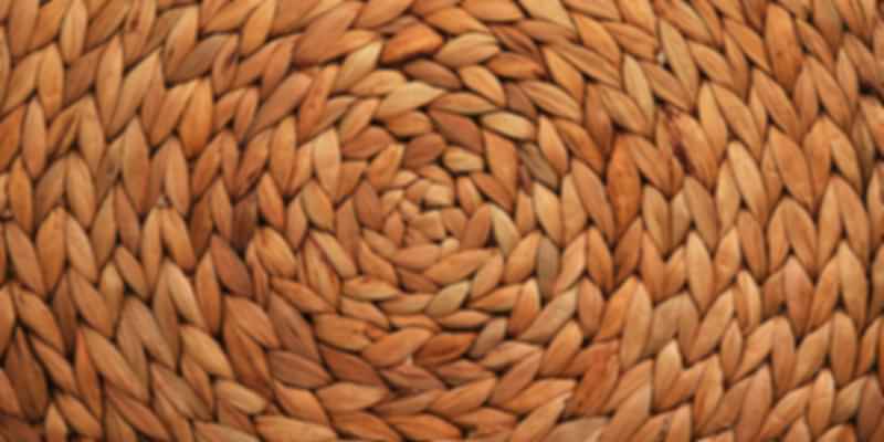 Wicker mats Maldives souvenirs