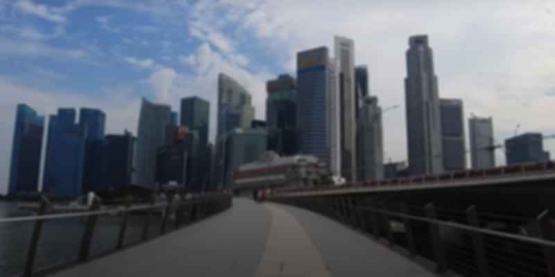 Jubilee Bridge at evening