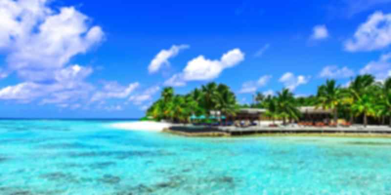 Island resorts in Maldives