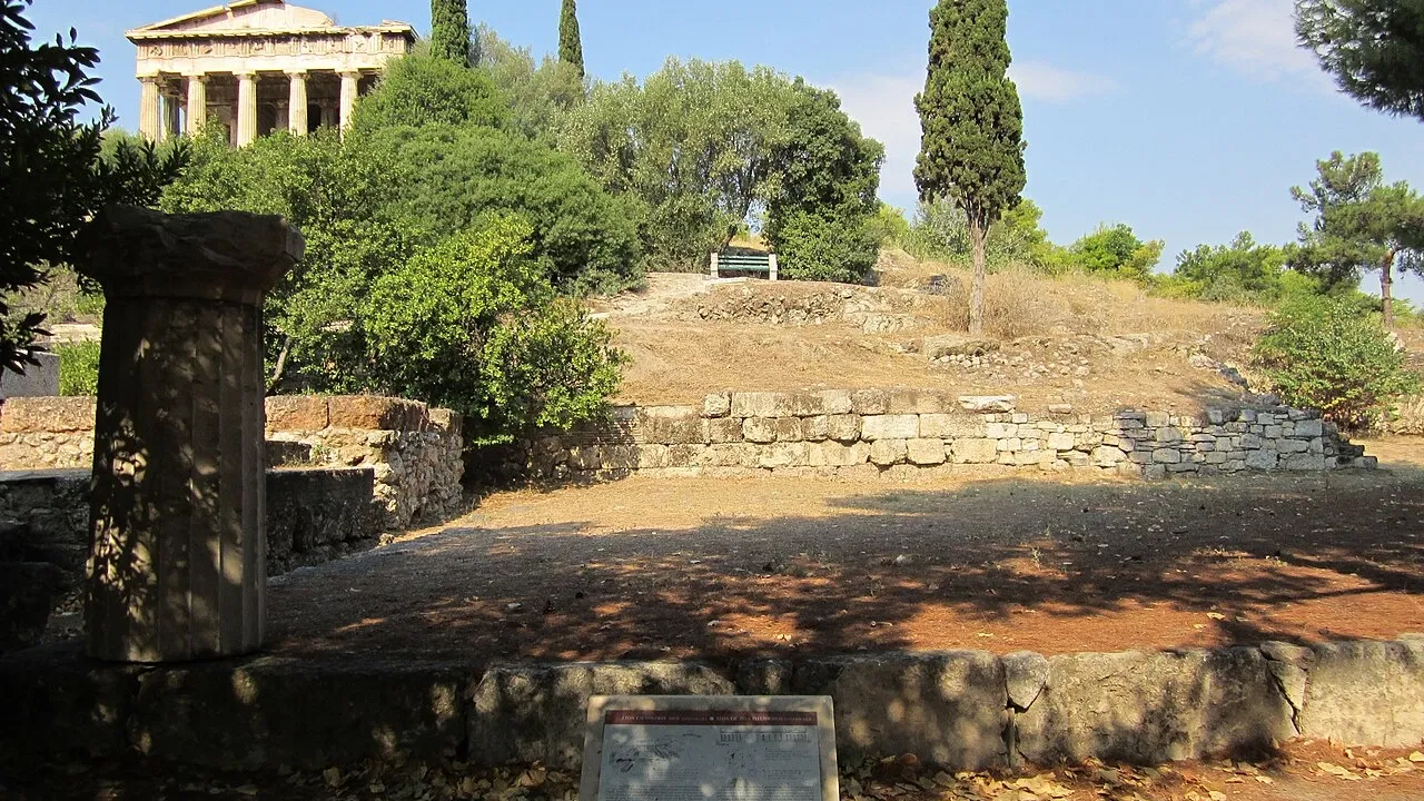 Reconstructed Stoa of Attalos in the Ancient Agora of Athens