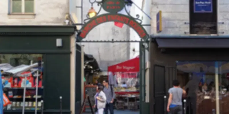 Marché des Enfants-Rouges, Paris: Entrance