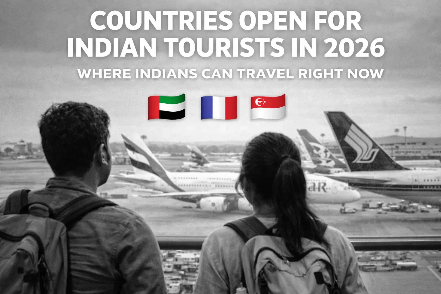 Countries Open for Indian Tourists in 2026: Where Indians Can Travel Right Now