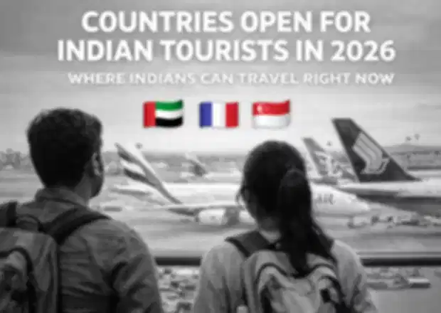 Countries Open for Indian Tourists in 2026: Where Indians Can Travel Right Now
