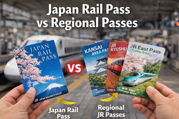 Japan Rail Pass vs Regional Passes