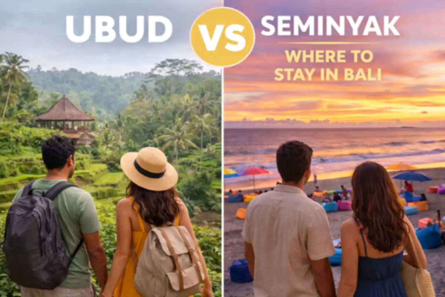 Ubud vs Seminyak 2026: Where to Stay in Bali for Visitors