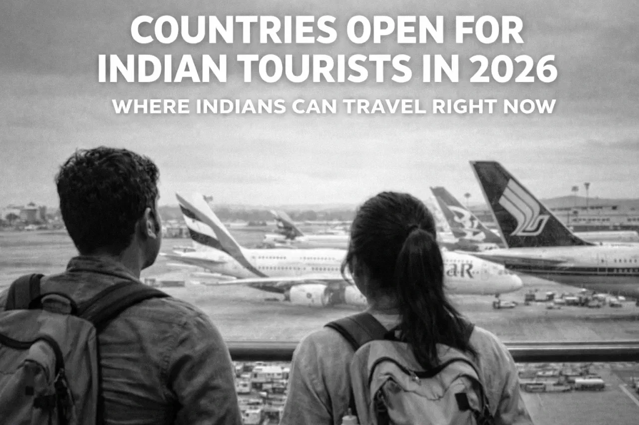 Countries Open for Indian Tourists in 2026: Where Indians Can Travel Right Now